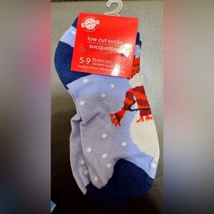 Christmas House Snowman Low Cut Socks Women’s 5–9 NWT
